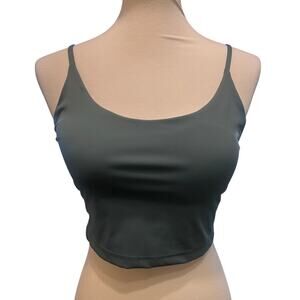Women's Active Domino Sage Green Tank Top